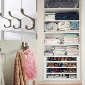 7 Simple ideas on How to Organize a small Bathroom easily 3 How to organize a small Bathroom (over the door organizers)