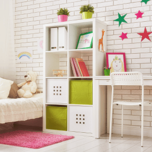 12 practical tips and ideas to help organize kid's rooms effectively 2 Organize kid's room -Study area