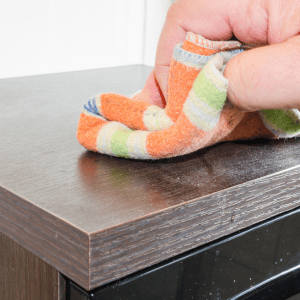 How to clean the top of cabinets and protect them from dust buildup 1 How to clean the top of cabinets -Wipe the dust