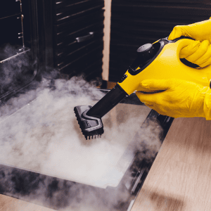 Essential deep cleaning tools -steam cleaner