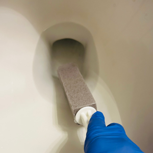 How to remove toilet rings stains from a toilet bowl
