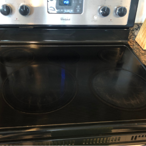 How to Clean a Glass cooktop -An electric cooktop