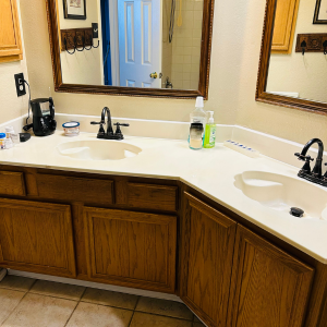 Bathroom counter organization ideas -Bathroom counter surfaces