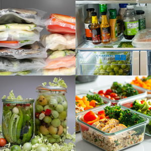 How to organize your fridge to prevent food waste - Different food organization containers